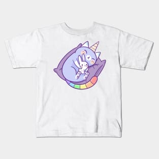 Sleepy Caticorn Kids T-Shirt